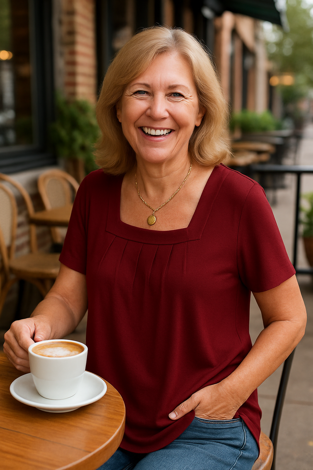 Sarah - Comfort Top Everyday Wear