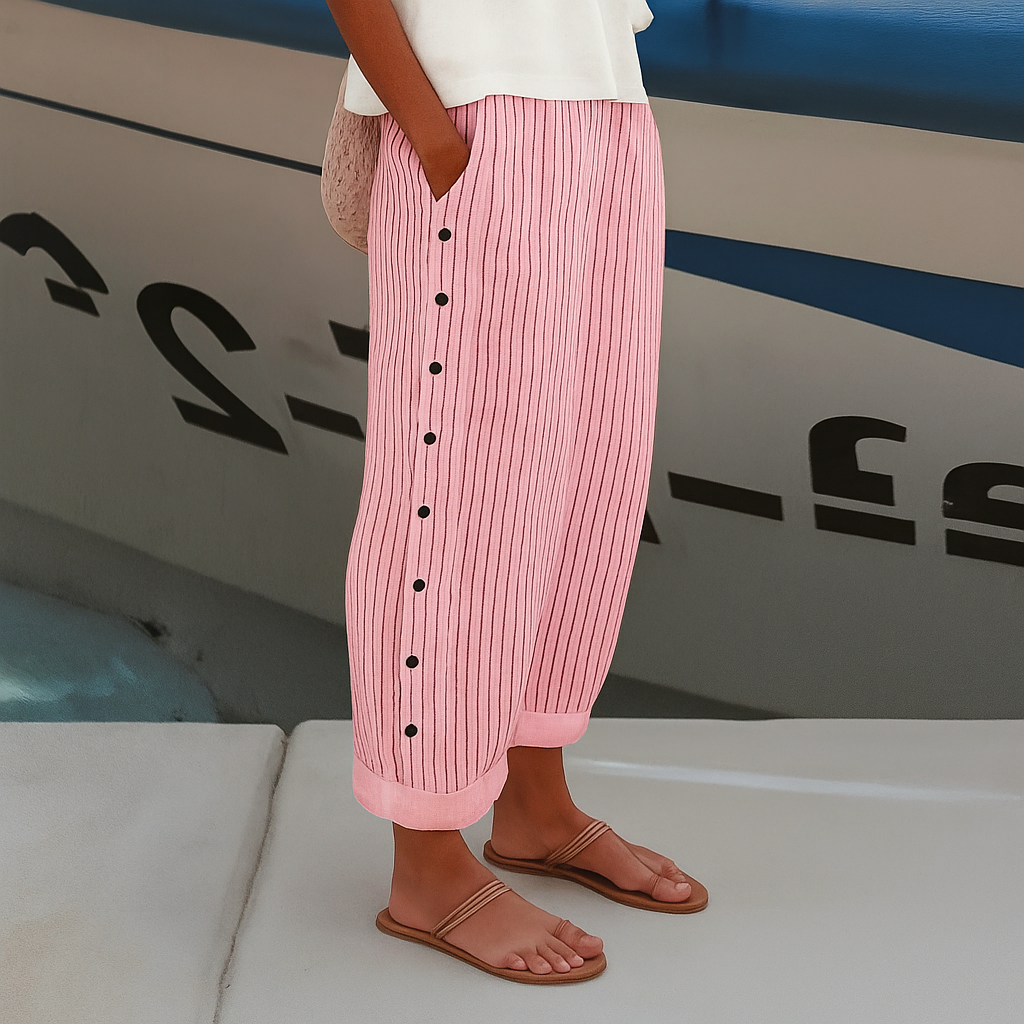 Marlene | Comfortable Wide-Leg Pants with Pockets
