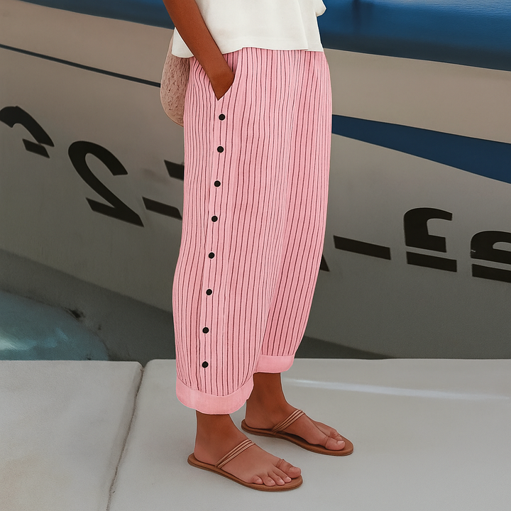 Marlene | Comfortable Wide-Leg Pants with Pockets