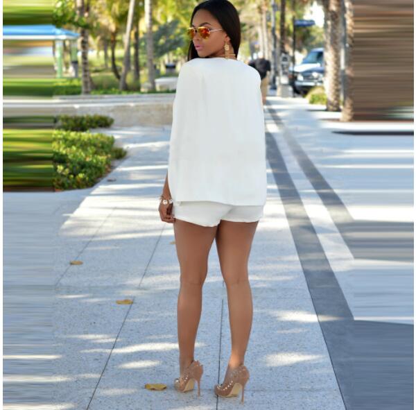 Cape Sleeve Blazer | Open-Front Women's Jacket for Office & Evening – Leah & Lila