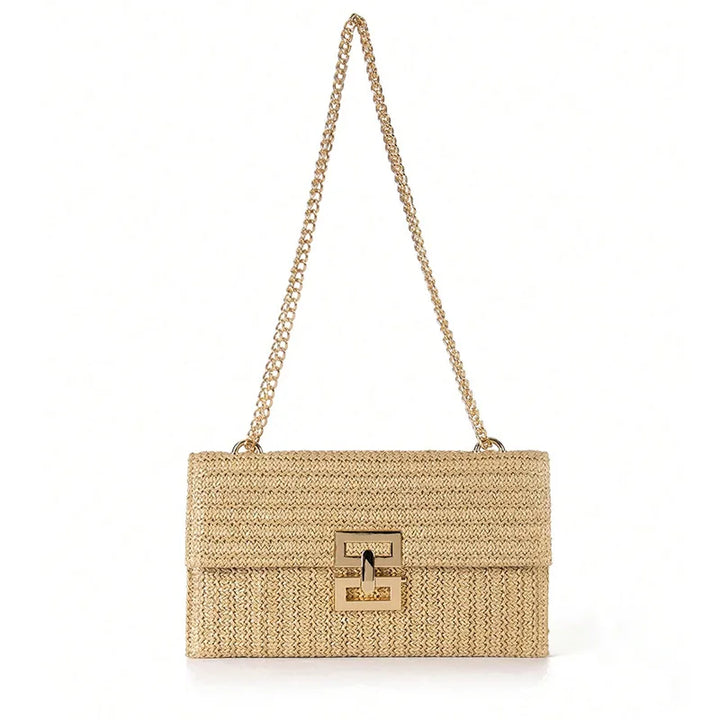 Alisson – Chic Raffia Clutch