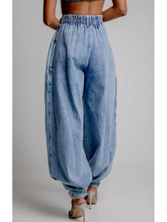 Lina - High Waist Balloon Jeans
