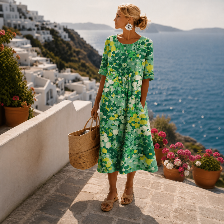 Willow - Floral Midi Summer Dress