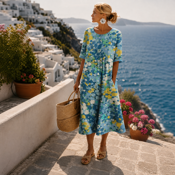 Willow - Floral Midi Summer Dress