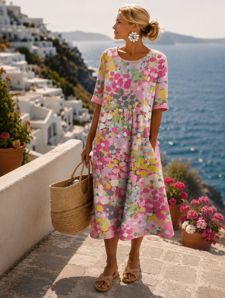 Willow - Floral Midi Summer Dress