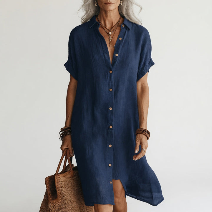 Claire - Midi Shirt Dress