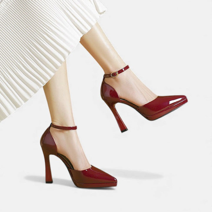 Evette | Block Heel Pumps – Leah & Lila
