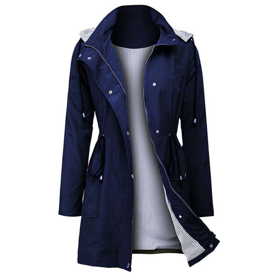 Utility Parka | Lightweight Hooded Drawstring Jacket – Leah & Lila