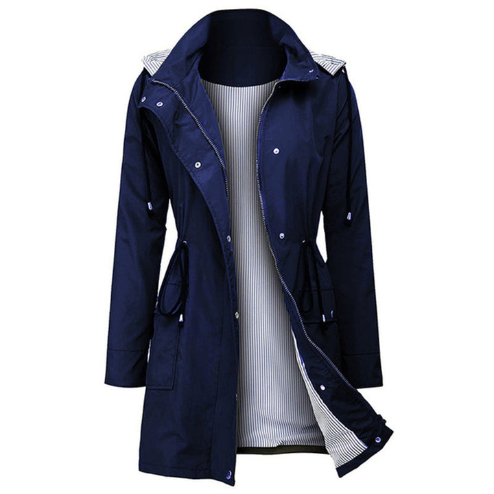 Utility Parka | Lightweight Hooded Drawstring Jacket – Leah & Lila