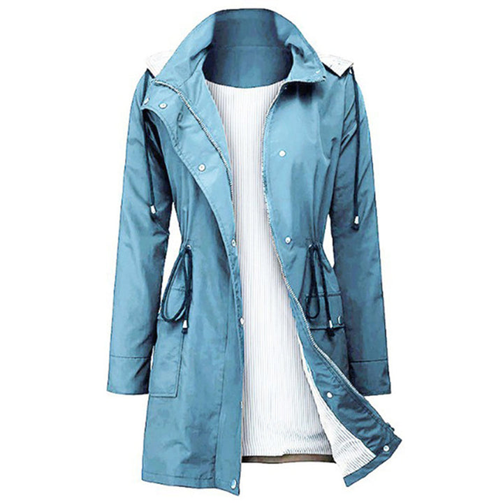 Utility Parka | Lightweight Hooded Drawstring Jacket – Leah & Lila