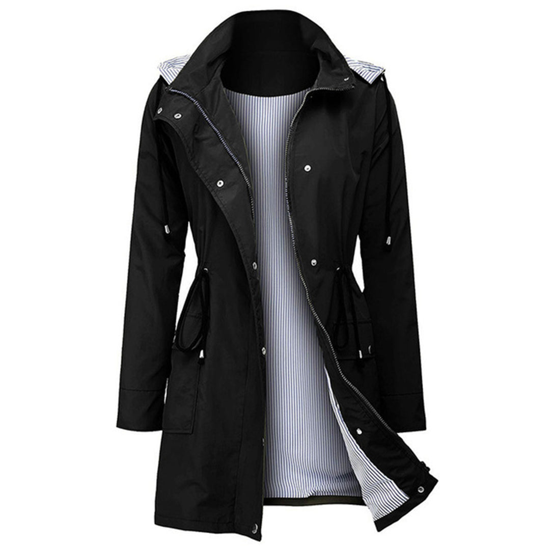 Utility Parka | Lightweight Hooded Drawstring Jacket – Leah & Lila