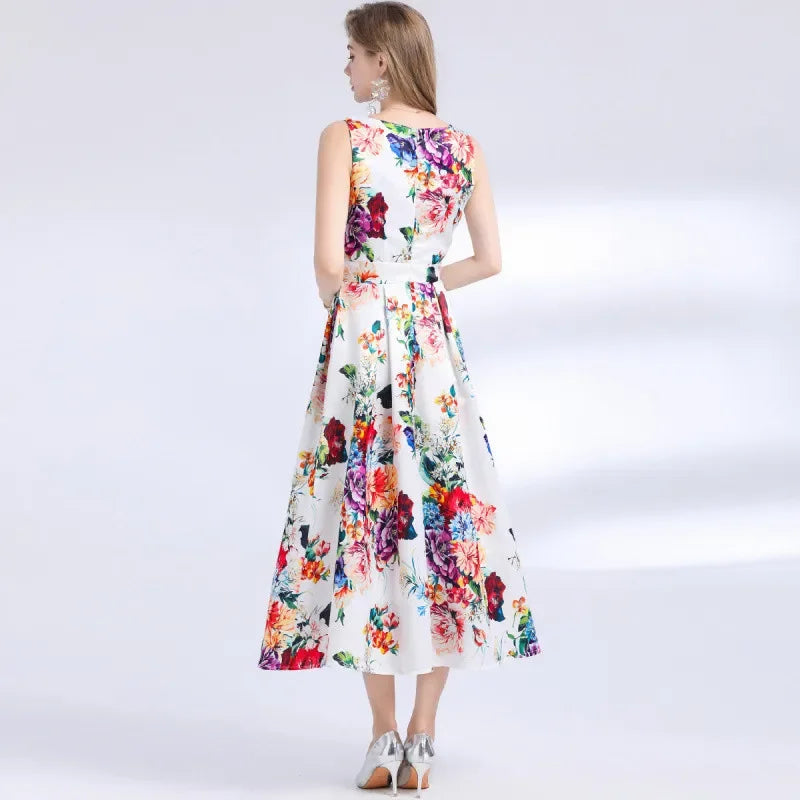 Elise Empire Waist A-Line Dress – detail empire waist gathering | Leah & Lila