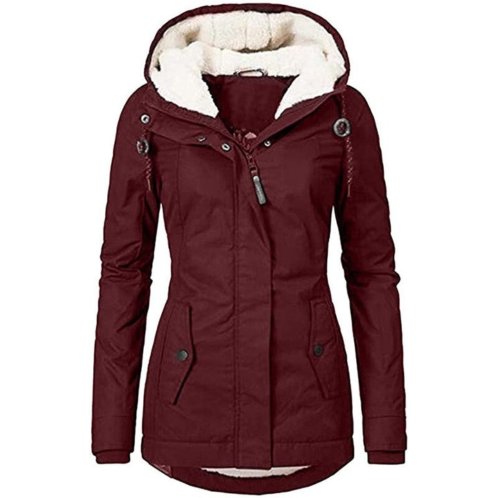 Sherpa-Lined Parka | Windproof Water-Repellent Winter Jacket – Leah & Lila