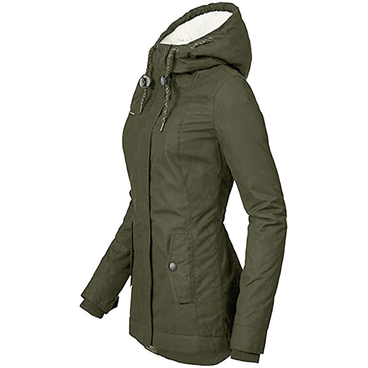 Sherpa-Lined Parka | Windproof Water-Repellent Winter Jacket – Leah & Lila
