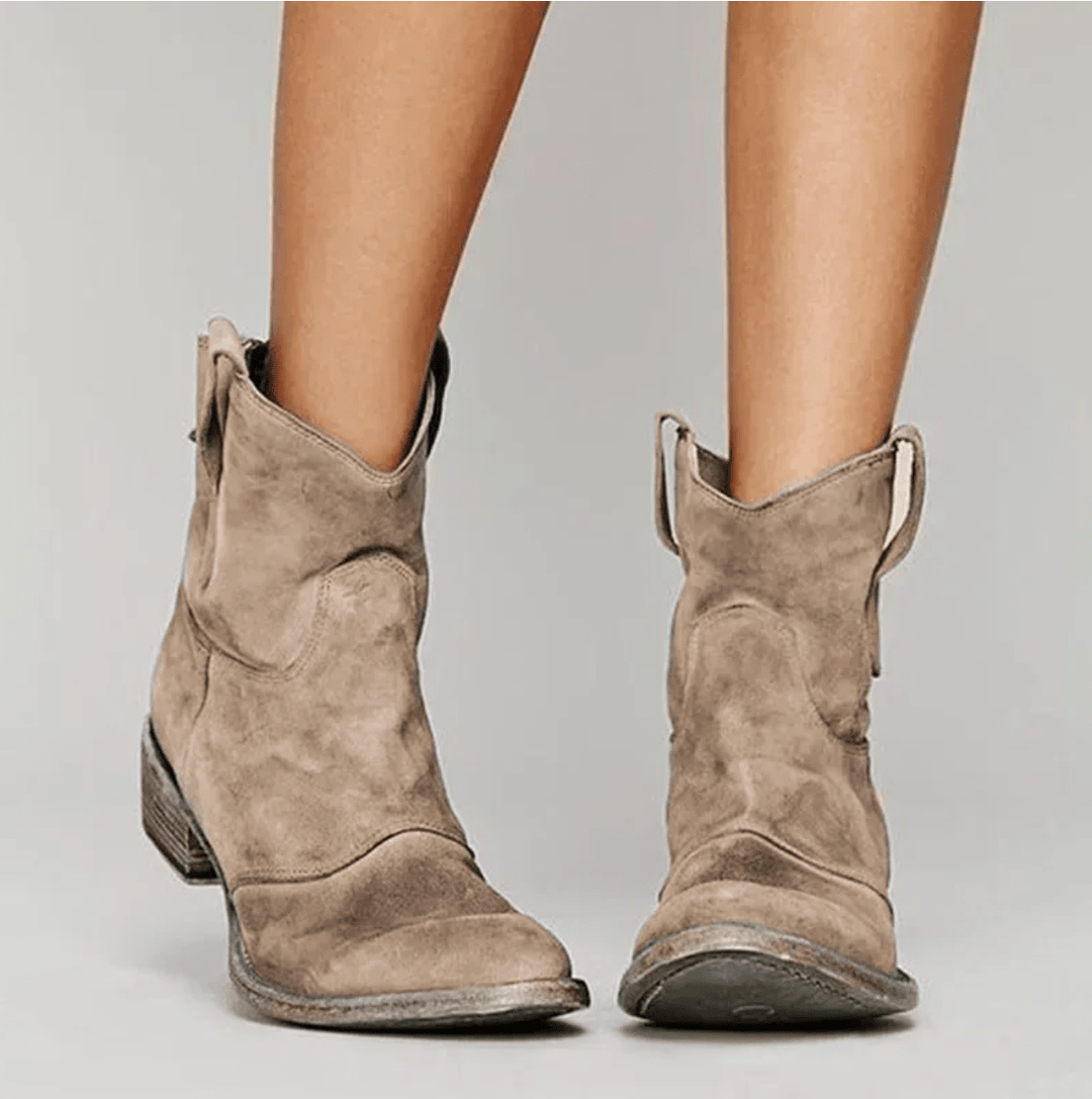 Leah & Lila Charlotte - women's suede orthopedic boots