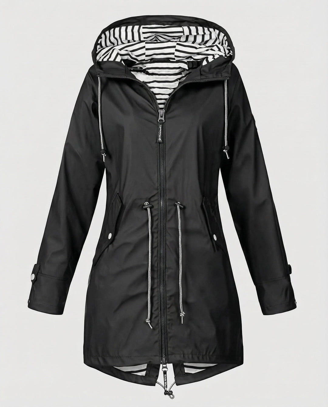 Rain Parka | Water-Repellent Lightweight Adjustable Hooded Jacket
