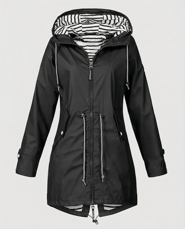 Rain Parka | Water-Repellent Lightweight Adjustable Hooded Jacket