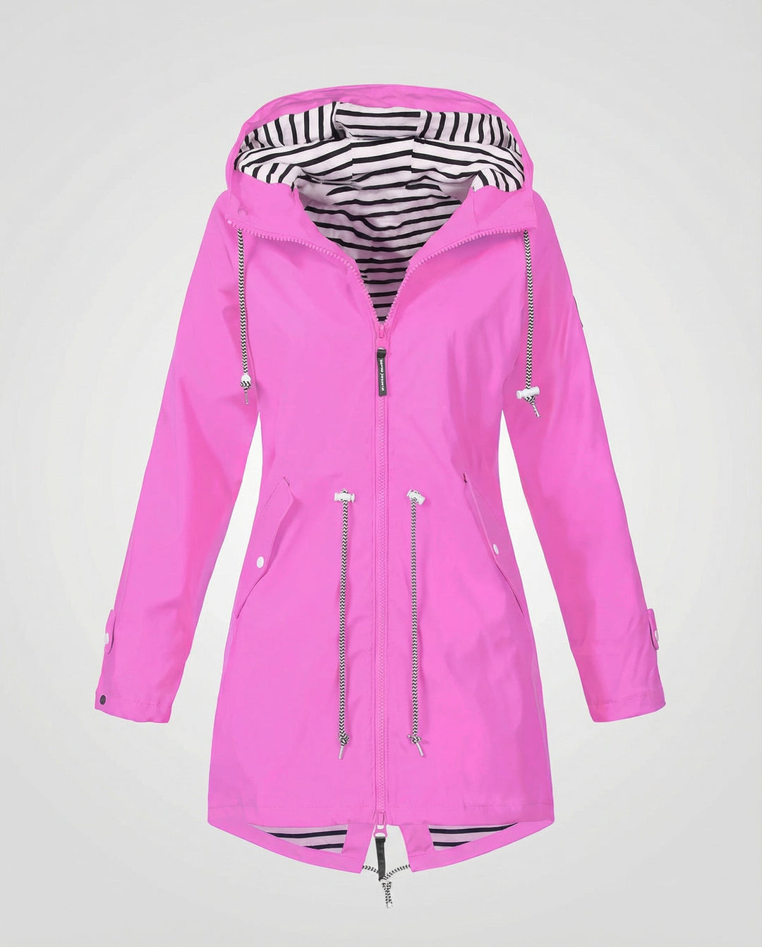 Rain Parka | Water-Repellent Lightweight Adjustable Hooded Jacket