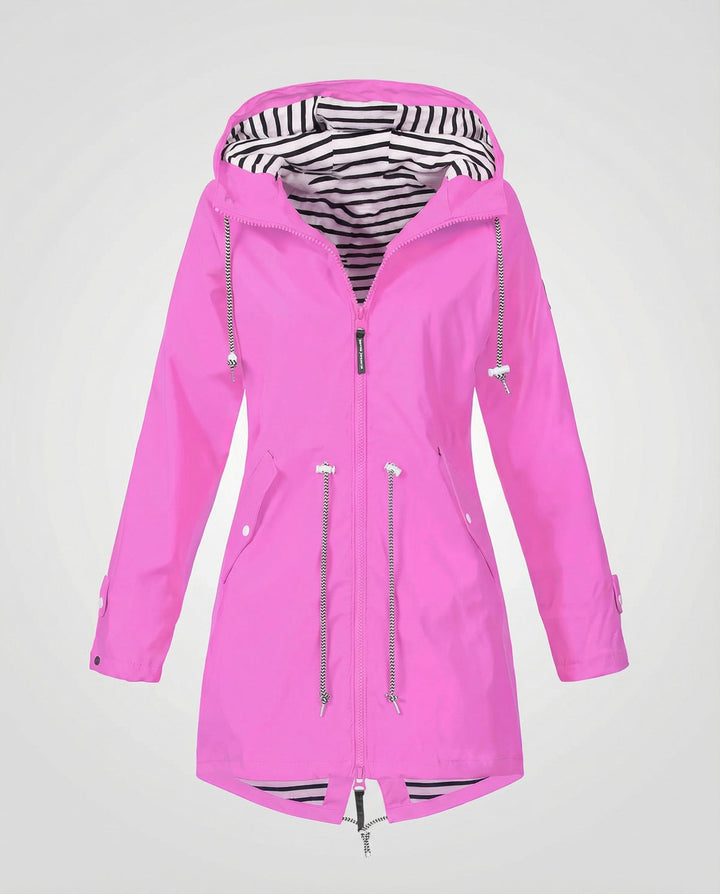 Rain Parka | Water-Repellent Lightweight Adjustable Hooded Jacket