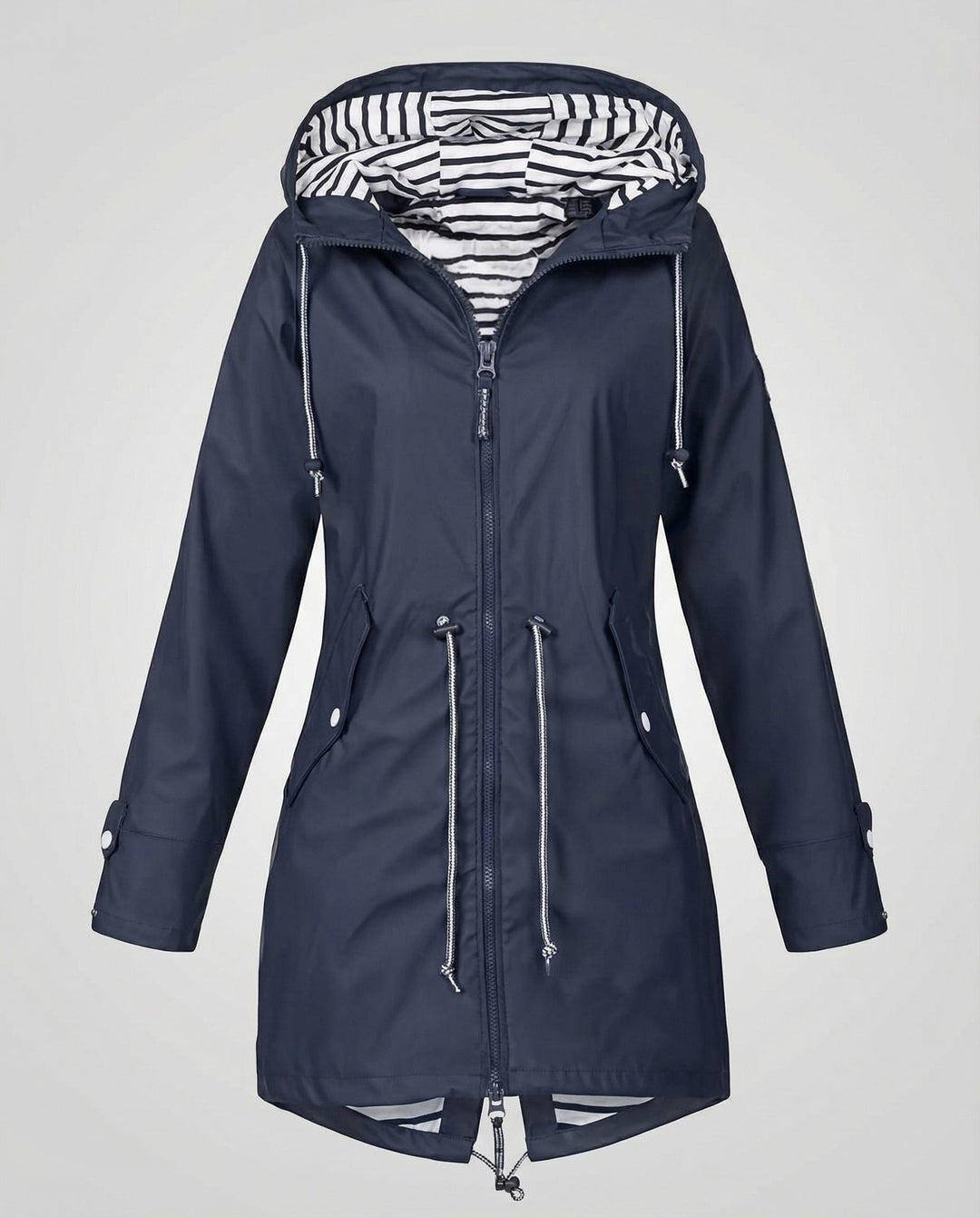 Rain Parka | Water-Repellent Lightweight Adjustable Hooded Jacket