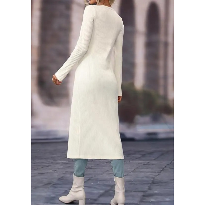 Long V-Neck Blazer | Lightweight Everyday Outerwear