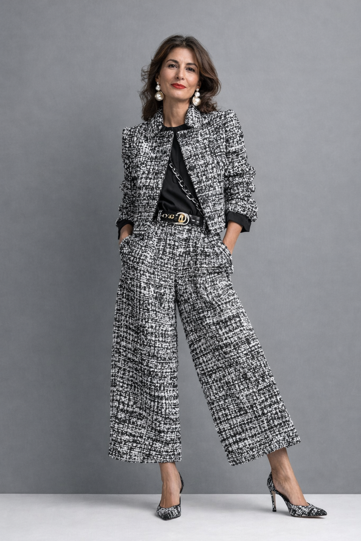 Claudia – Cropped Two-Piece Set