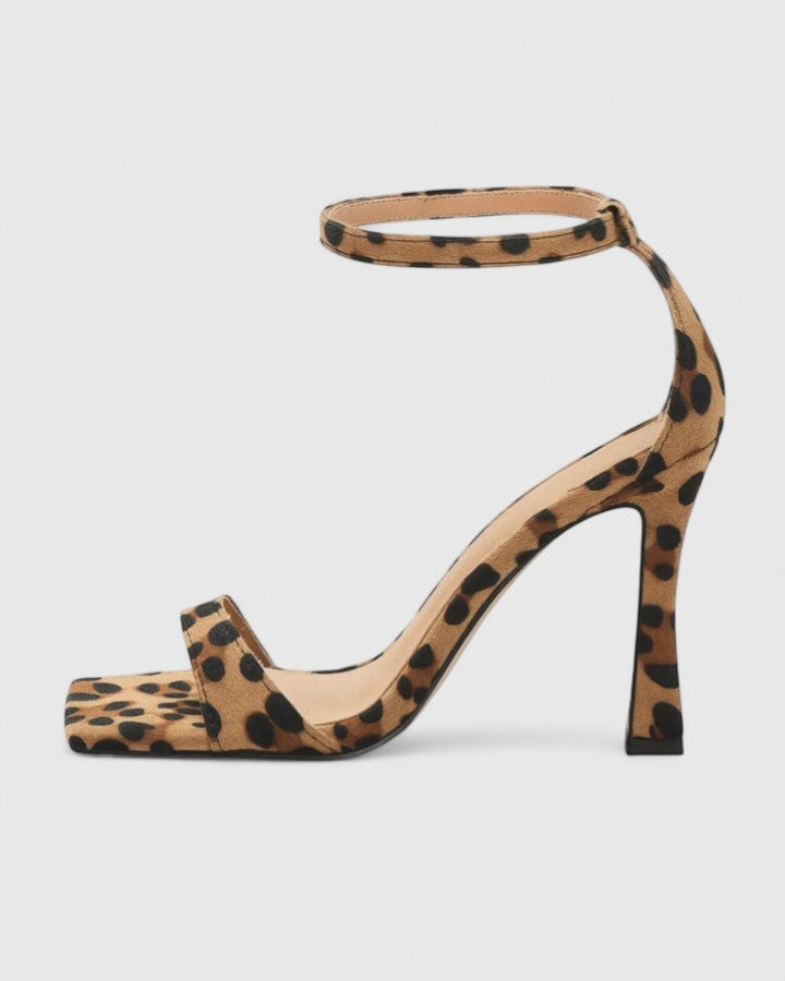 Evalisse | Open Toe Block Heel Pumps – Leah & Lila