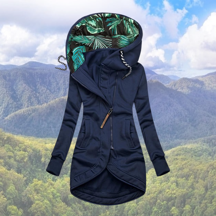 Drawstring Waist Parka | Tailored Long Hooded Winter Coat – Leah & Lila