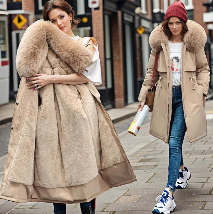 Soft-Lined Hooded Parka | Warm Long Winter Coat
