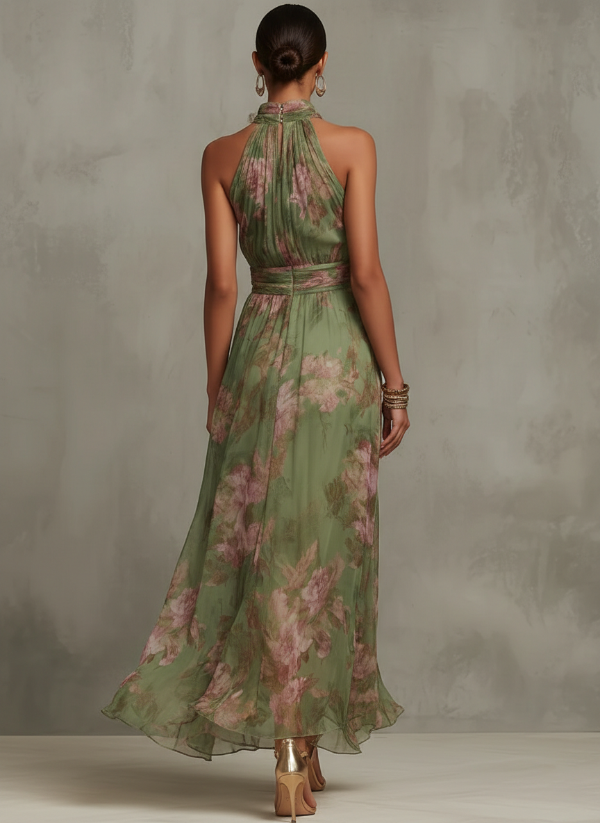 Diana - Sophisticated Floral Summer Dress