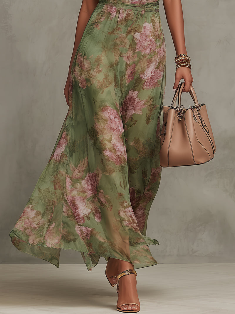 Diana - Sophisticated Floral Summer Dress