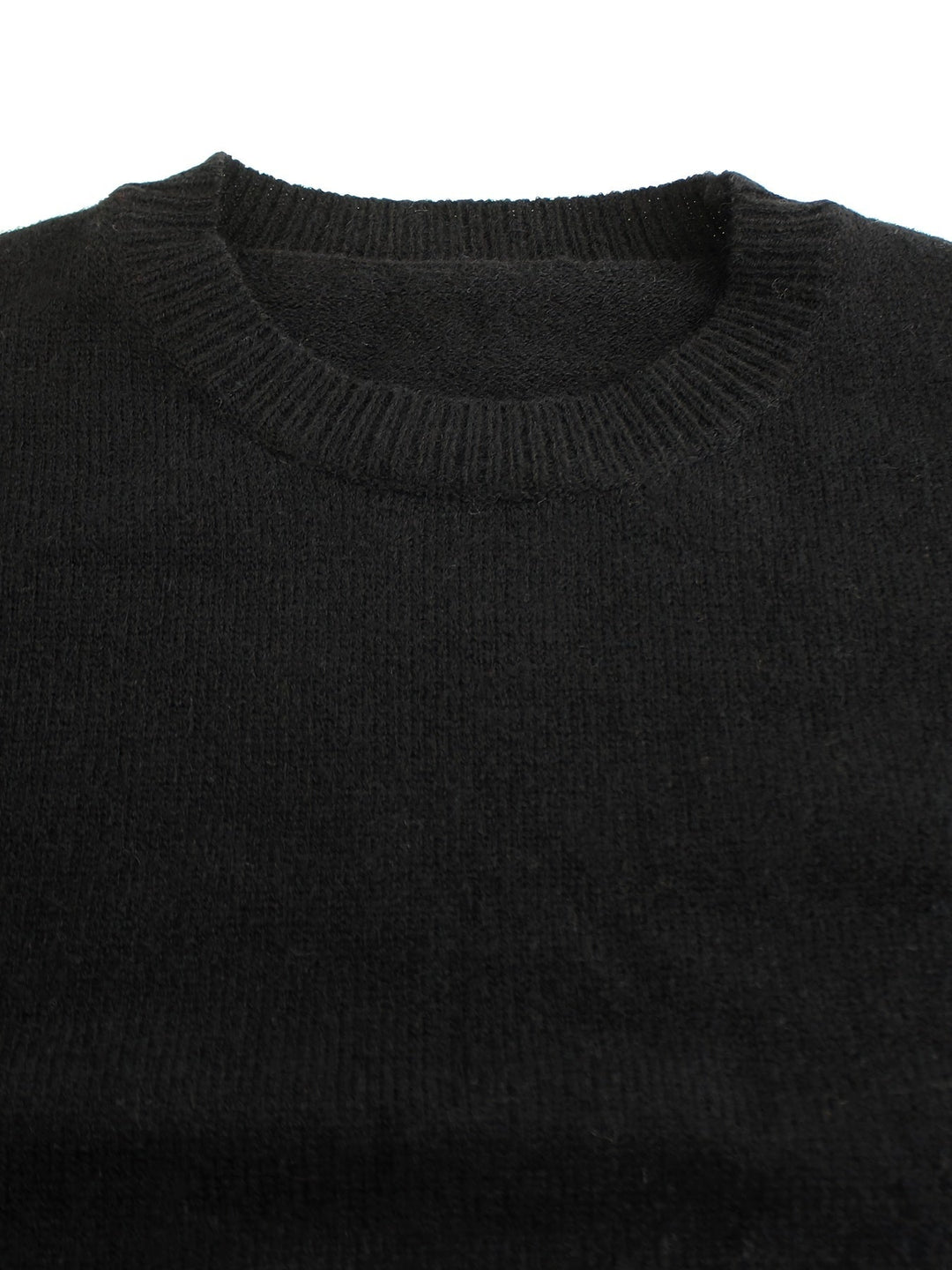 Cynthia | Ribbed Striped-Sleeve Sweater