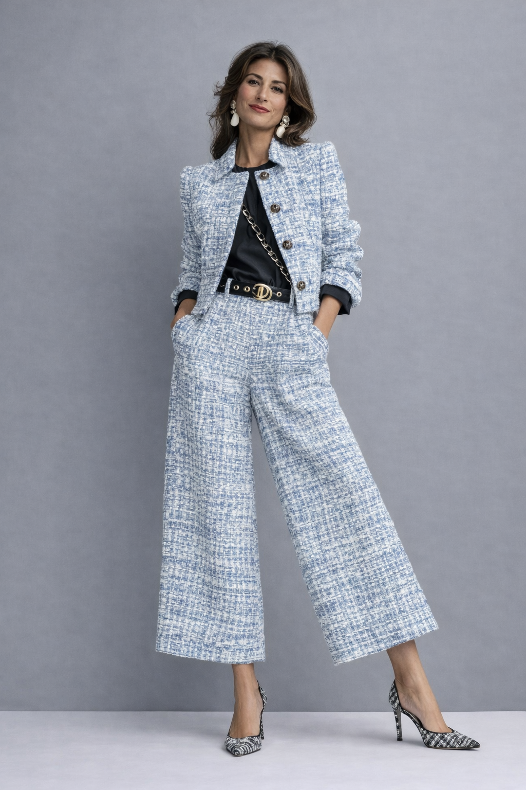 Claudia – Cropped Two-Piece Set