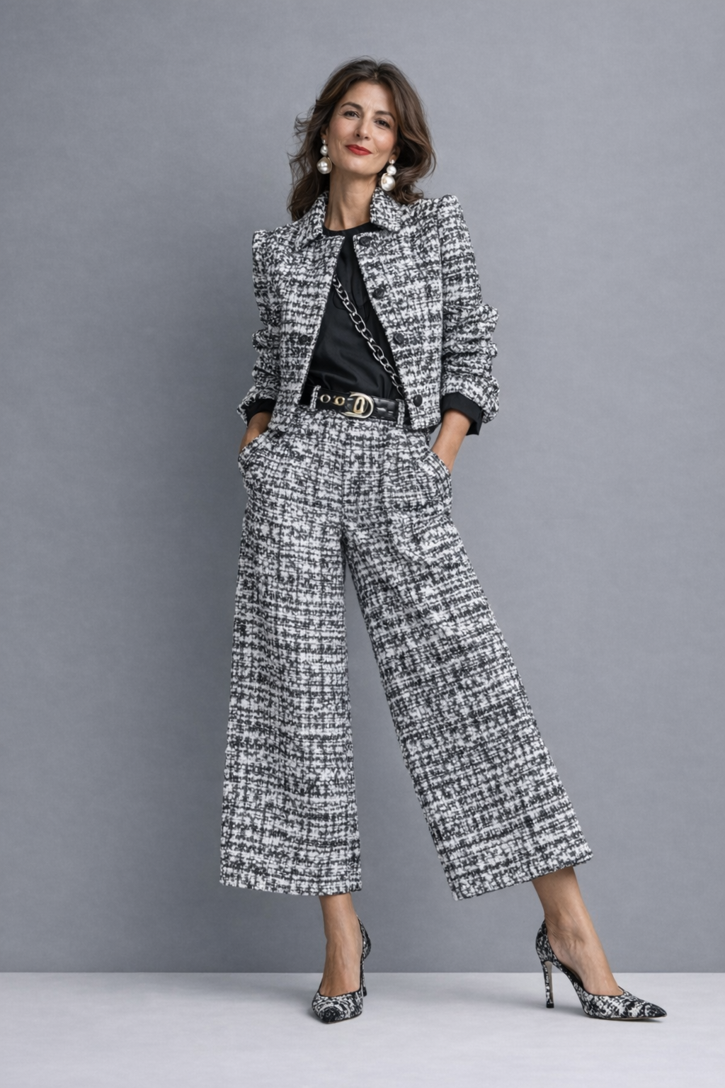 Claudia – Cropped Two-Piece Set