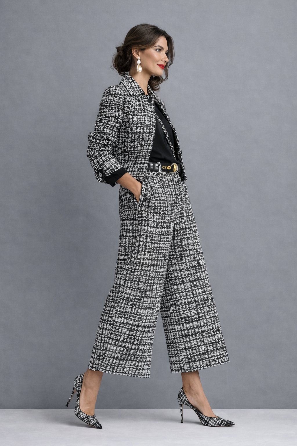 Claudia – Cropped Two-Piece Set