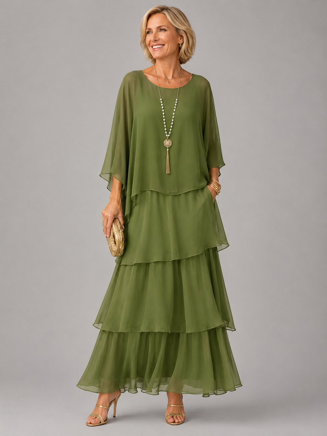 Lori - Elegant Flowing Maxi Dress