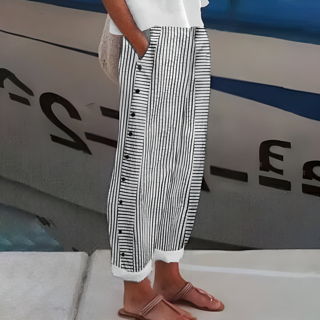 Marlene | Comfortable Wide-Leg Pants with Pockets