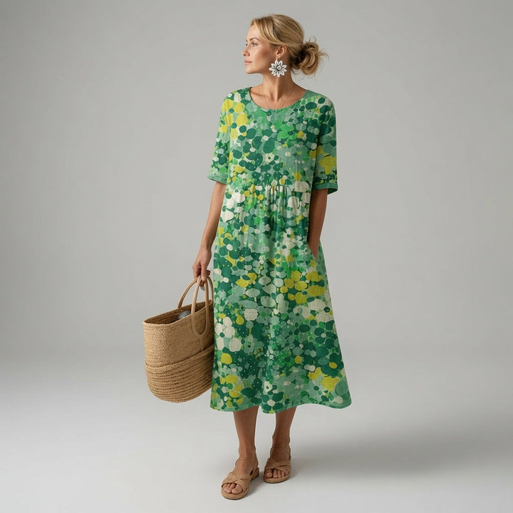 Willow - Floral Midi Summer Dress