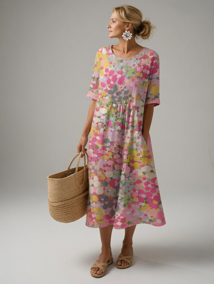 Willow - Floral Midi Summer Dress
