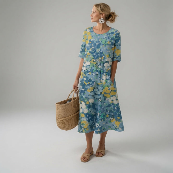 Willow - Floral Midi Summer Dress