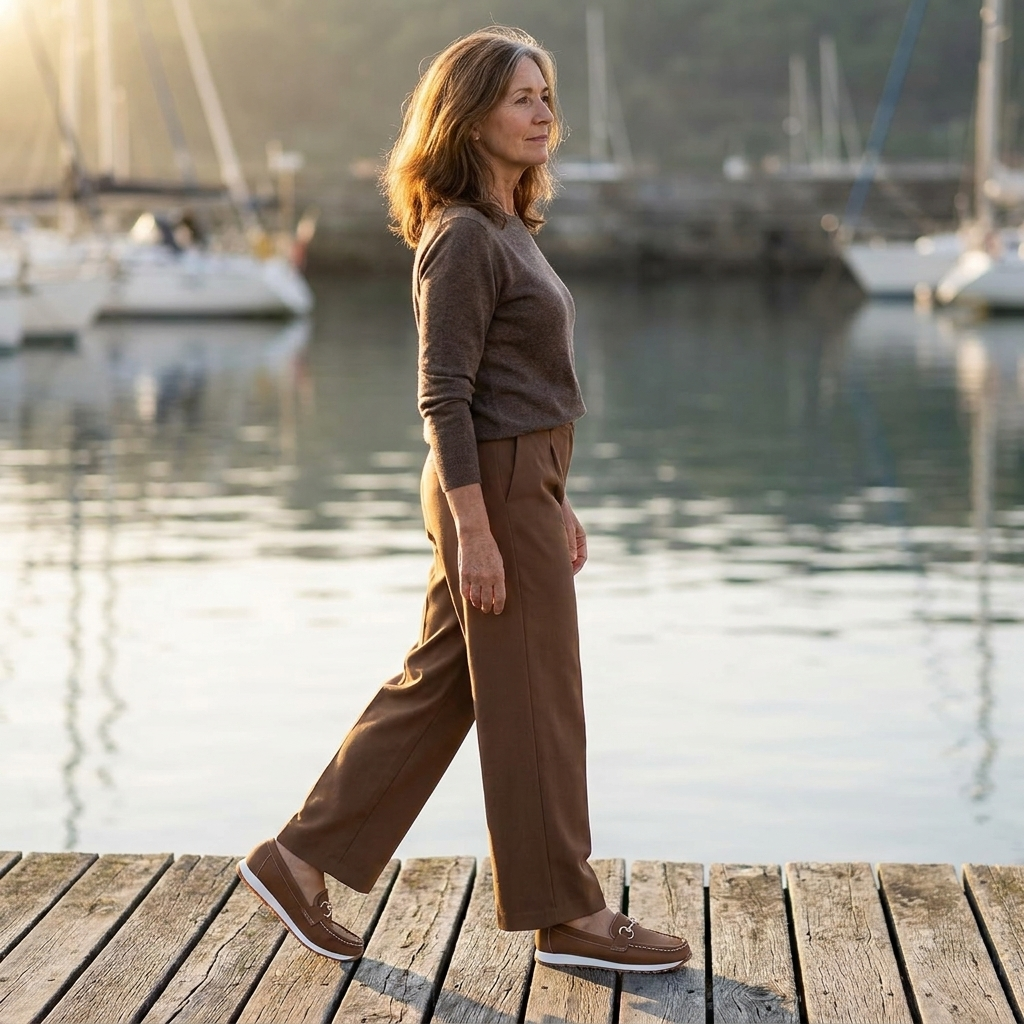Elodie | Flat Buckle Loafers – Leah & Lila