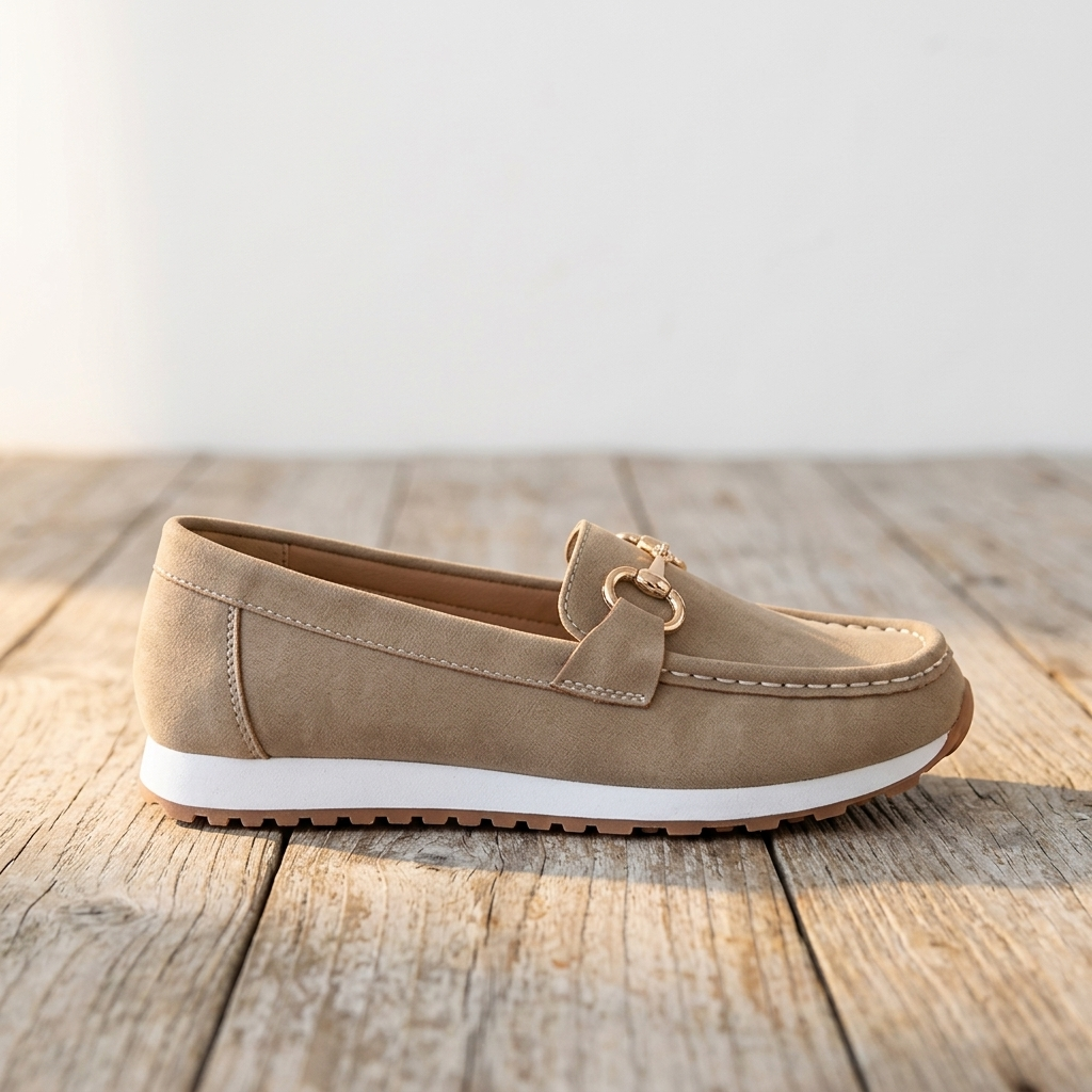 Elodie | Flat Buckle Loafers – Leah & Lila