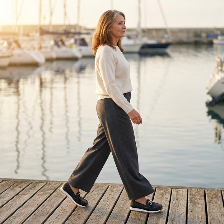 Estelle | Buckle Loafers – Leah & Lila