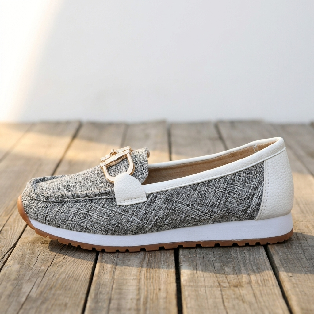 Esme | Flat Buckle Loafers – Leah & Lila
