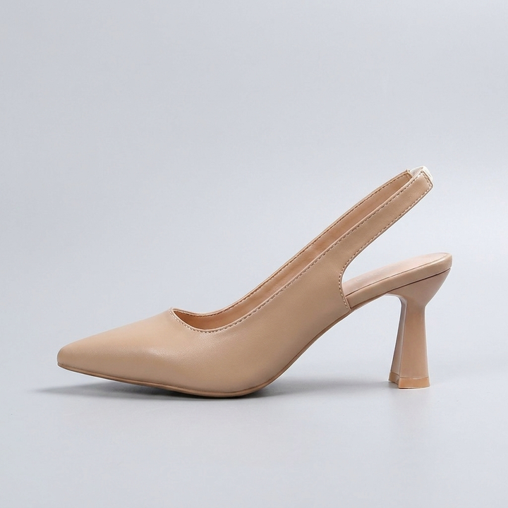 Sophia | Pointed Toe Slingback Heels – Leah & Lila