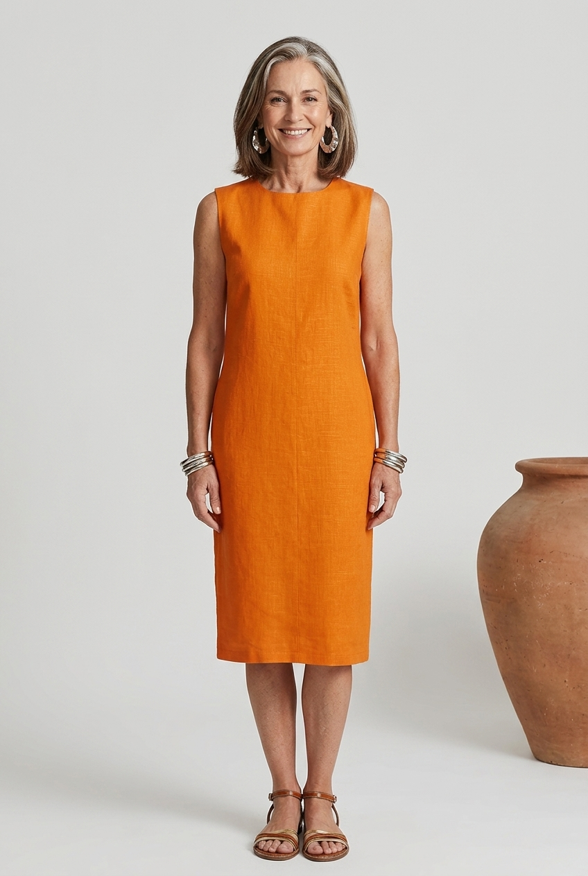 Elaine – Midi Dress with Pockets