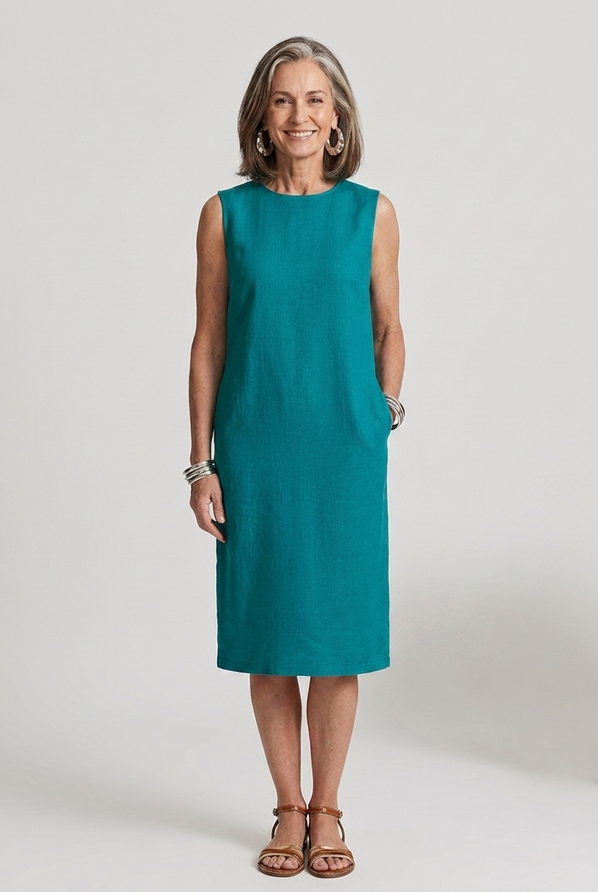 Elaine – Midi Dress with Pockets