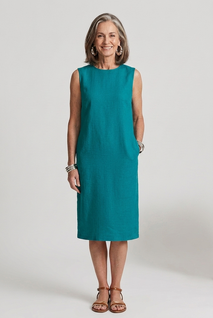 Elaine – Midi Dress with Pockets