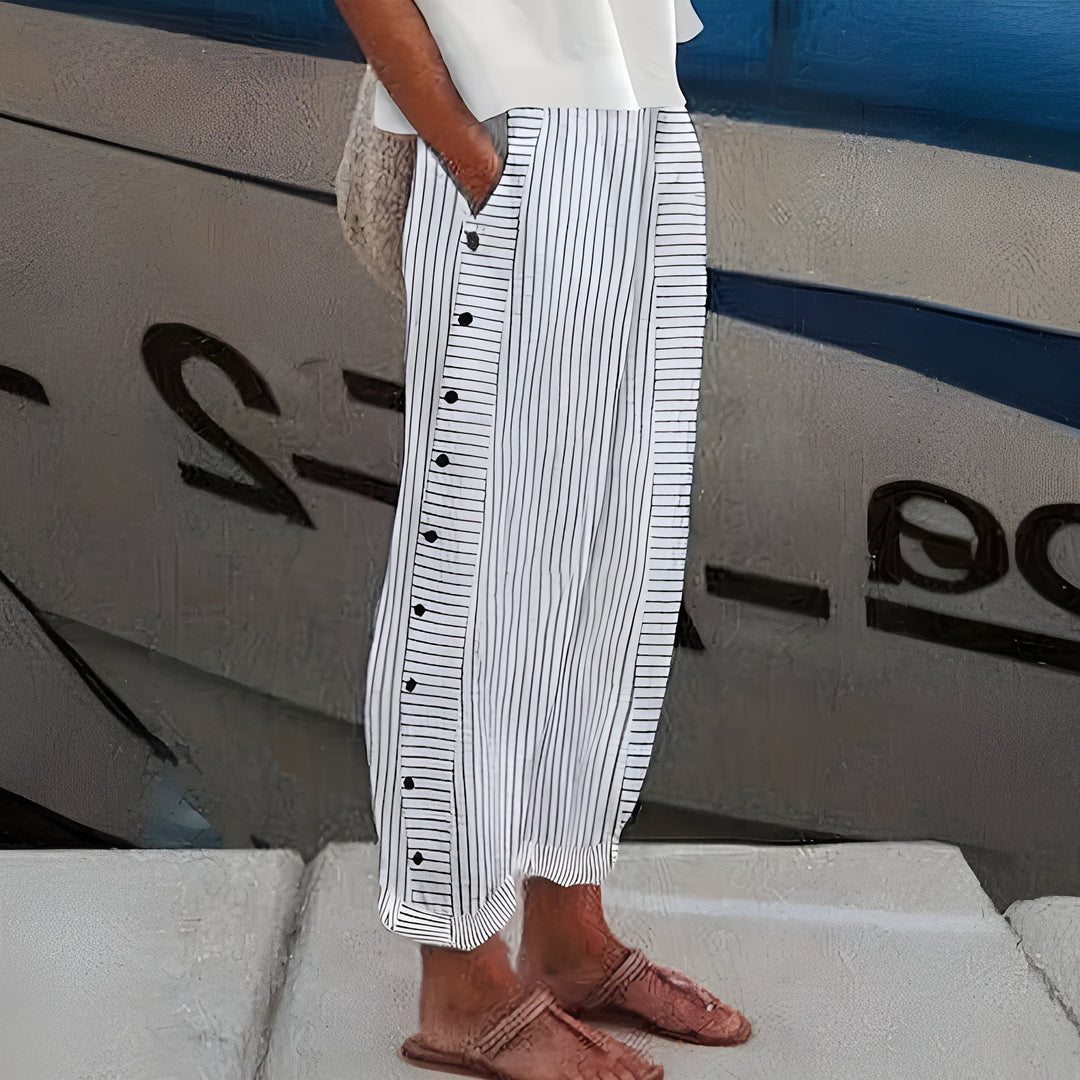 Marlene | Comfortable Wide-Leg Pants with Pockets