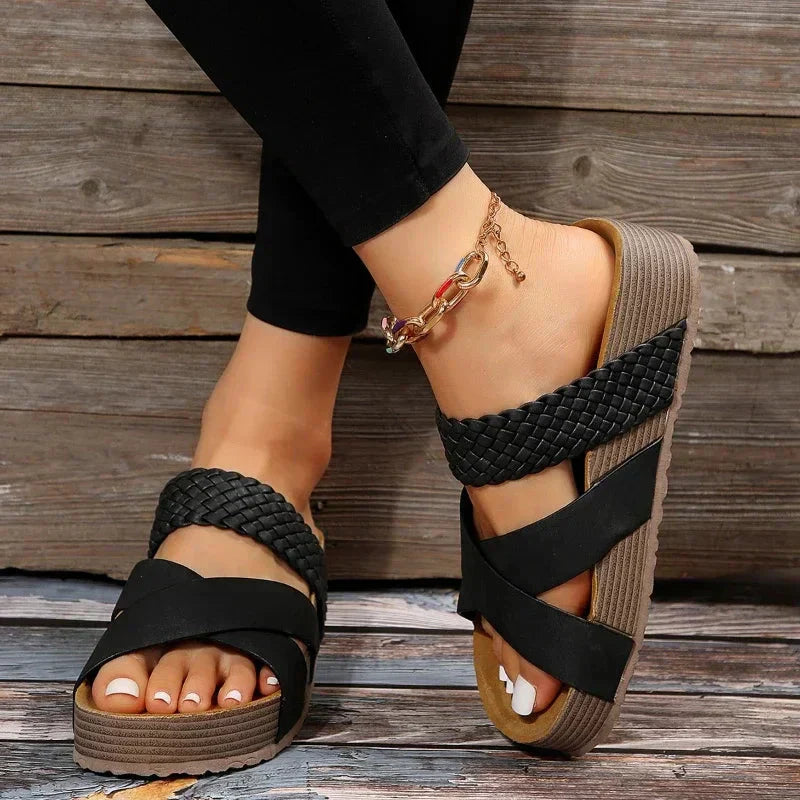 Ava  – Supportive Slide Sandal